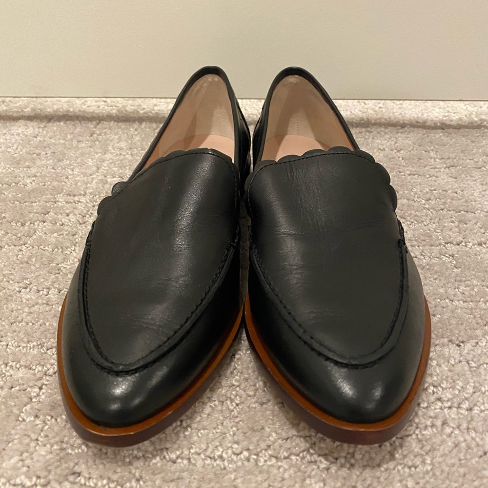 Kate Spade Scallop Cape Leather Loafers
